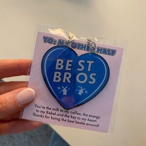 Dutch Bros “Best Bros” Keychain NEW